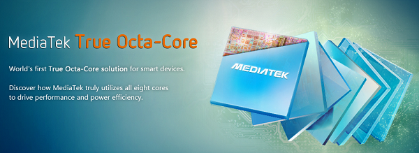 MediaTek introduces the first true octa core processor