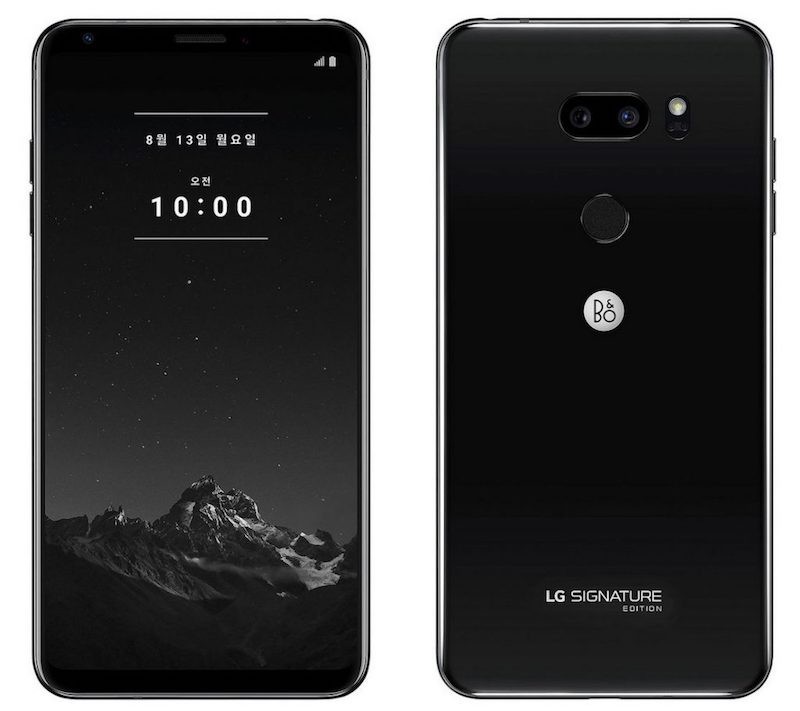 LG lanza el smartphone Signature Edition 2018