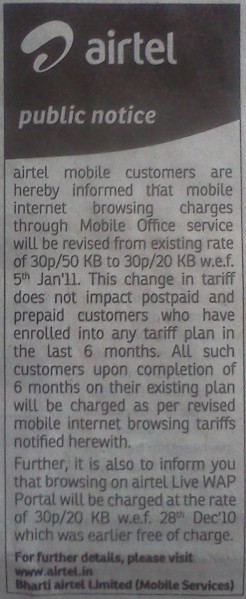 Airtel-Public-Notice-GPRS-Tariff