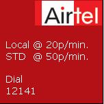 Airtel introduces "Special 5" Add-on Pack 1 local call 20p std call 50p