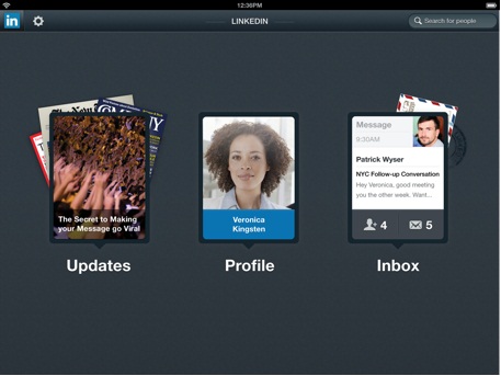 LinkedIn finally launches an app for the iPad 2 LinkedIn-iPad2