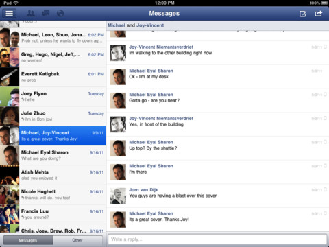 facebook ipad 3