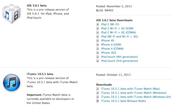 Apple releases iOS 5.0.1 beta, battery issues fixed 1 ios 5.0.1
