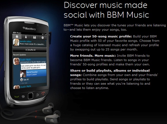 RIM launches BBM Music in the US, Canada and Australia 1 BBM-Music