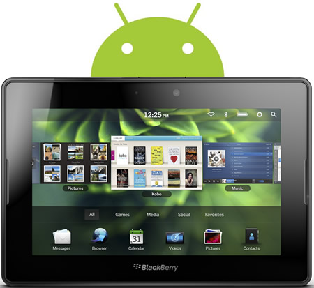 Blackberry PlayBook to support Android apps 1 BlackBerry-Playbook-android