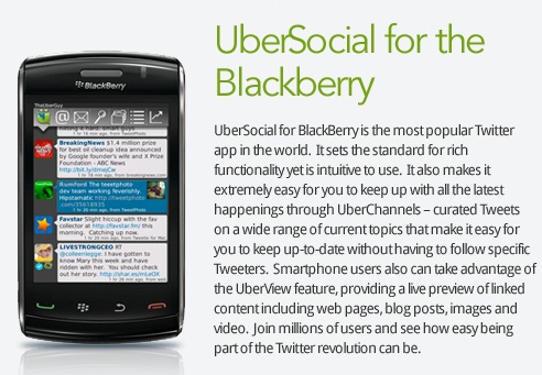 UberSocial for BlackBerry updated to v1.3 1 ubersocial