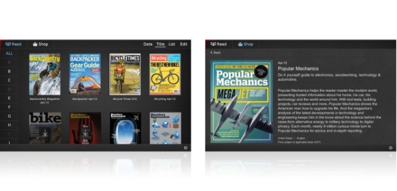 Read magazines on your PlayBook with the Zinio app 1 zinio-magazine