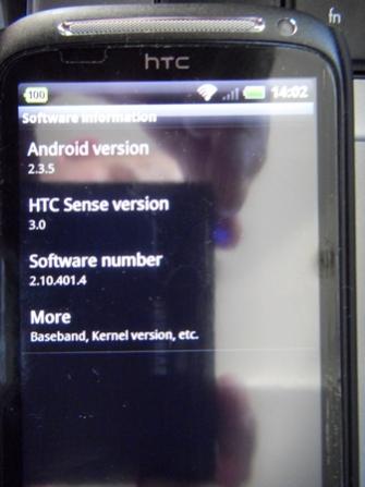 HTC Desire S 2.3.5