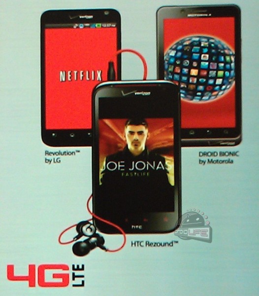 Verizon leaks the HTC Rezound in a poster ad 1 htc rezound ad verizon