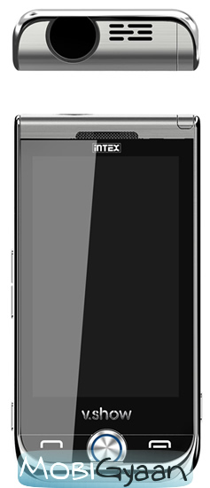 Intex Technologies launches India’s first projector mobile phone – ‘V.SHOW’ 2 intex-v-show-1