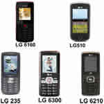 LG adds six new CDMA mobiles to its kitty 1 LG-CDMA-6-handsets-s
