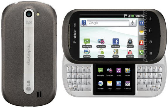 LG Doubleplay for T-Mobile network leaks in a press image 1 LG-Doubleplay