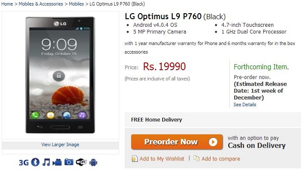 LG-Optimus-L9-Flipkart-PreOrder