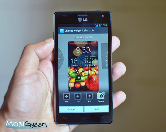 Review: LG Optimus 4X HD 12 lock-screen