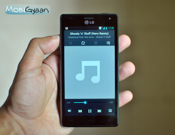 Review: LG Optimus 4X HD 16 music