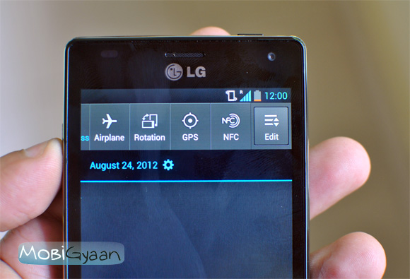 Review: LG Optimus 4X HD 11 notification