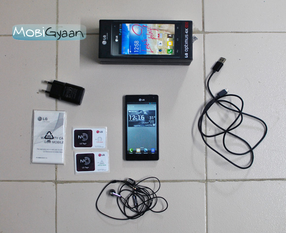 Review: LG Optimus 4X HD 2 package