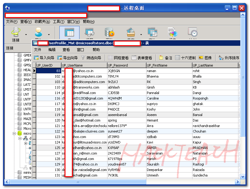 MS-India-Hacked-Database