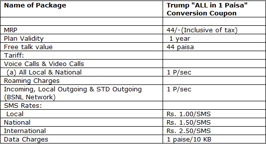 MTNL launches Trump “All-In-1-Paisa” Home and Roam offer in Delhi 2 mtnl all in 1 paisa