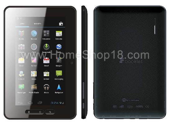 Micromax Android ICS running tablet spotted online for Rs. 7,999 1 Micromax-P300