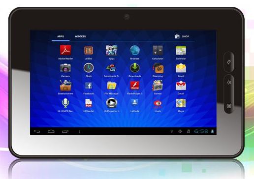 Micromax's First Android ICS Tablet – Funbook launched at Rs. 6,499 1 micromax-funbook
