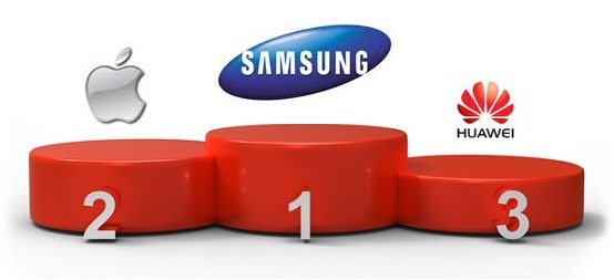 Samsung-Apple-Huawei-Podium