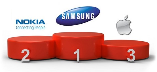 Samsung-Nokia-Apple-Podium