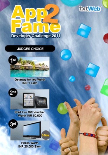 txtWeb App2Fame Challenge 2011 1 app2fame