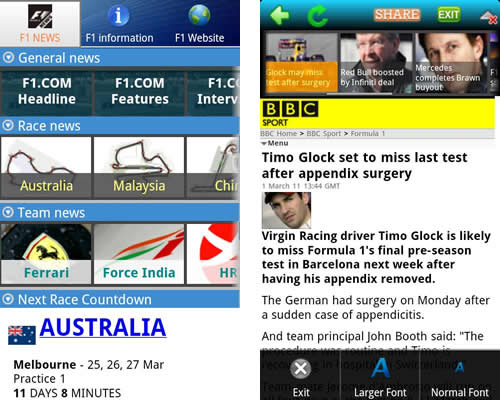 f1-news-android-app