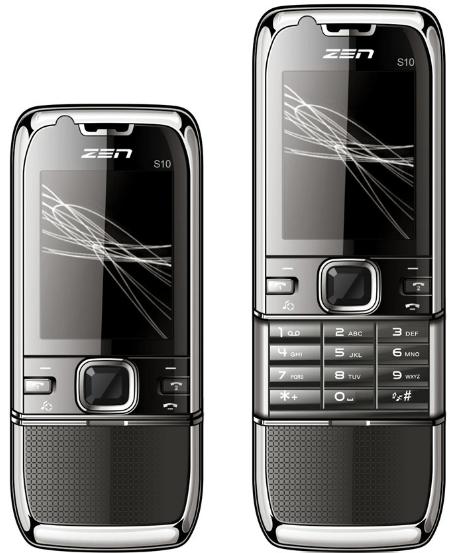 Zen Mobile launches its first slider phone-S10 2 zen-s10-1