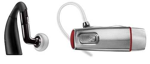 moto bluetooth headsets flip and silver