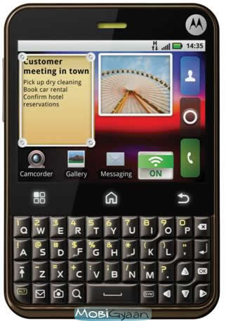 Android based Motorola Charm now available in India 1 motorola-charm-1