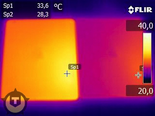 The new iPad heats up 10 degrees more than the iPad 2 2 New-ipad-Infrared-test
