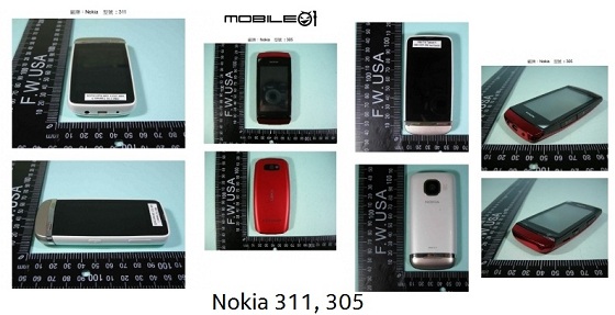 Nokia 305 and Nokia 311 full touch S40 devices leaked 1 Nokia-311-305-Leak