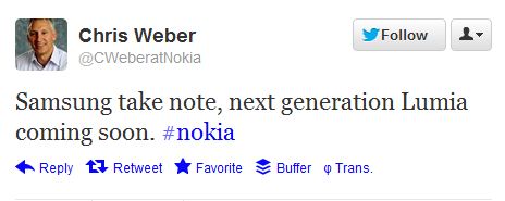 Nokia-Weber-Tweet