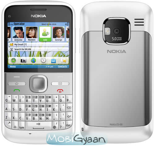 Nokia-e5-white