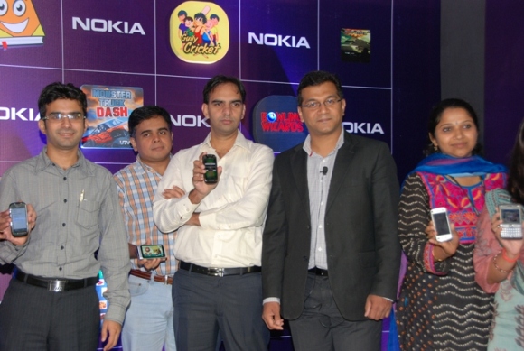 The Developer Millionaire League announced by Nokia India 1 Sunil Rao Head Forum Nokia with Developers from Nokia Millionaire League