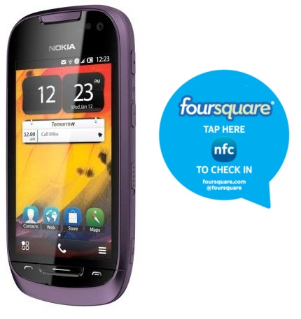 Foursquare app updates, is now NFC enabled for Nokia NFC devices 1 nokia-foursquare-nfc