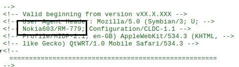 nokia 603 xml leak