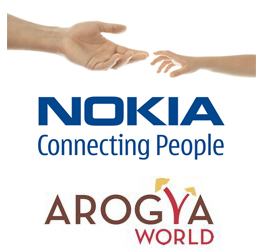 Diabetes prevention health initiative taken by Nokia in association with Arogya World 1 nokia arogya