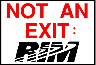 RIM-Not-an-Exit