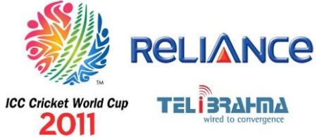 RCom ties up with TELibrahma to provide Free Cricket World Cup 2011 Video Updates & Replays on Mobile 1 reliance-telibrahma-world-cup-blufi-2011