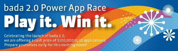 ‘bada 2.0 Power App Race’ Contest is now live, offers $1,000,000 prize 1 bada 2.0 competition