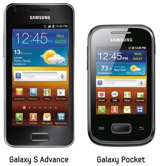Samsung officially launches the Galaxy S Advance and Galaxy Pocket smartphones in India 1 galaxy-s-advance-galaxy-pocket