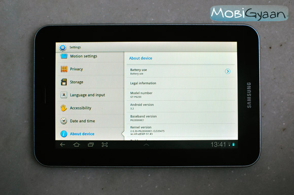 Review: Samsung Galaxy Tab 620 (7.0 Plus) 9 5