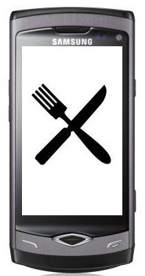 Various Food Apps for your Android and Bada handsets 1 samsung-food-app