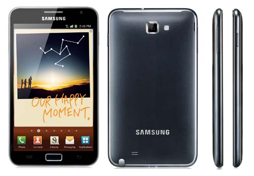 Samsung Galaxy Note to start shipping in Europe from November 1 smasung Galaxy note