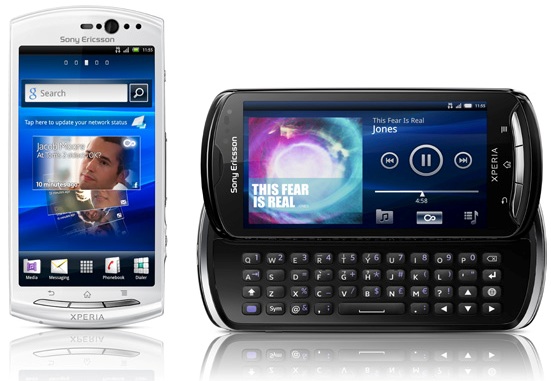 Sony Ericsson launches the Xperia pro and the Xperia neo V in India 1 xperia neo v and pro