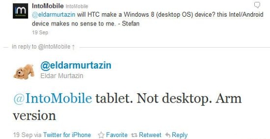 htc windows tablet tweet