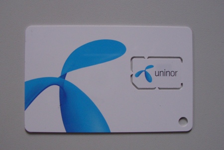 Uninor-SIM-Card